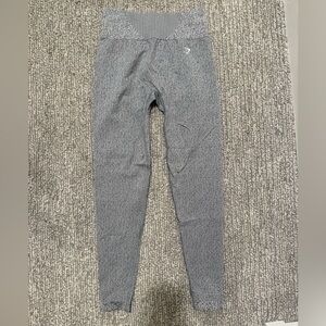 Gymshark Marl Seamless Leggings Women’s Medium Light Grey Marl High Waist NWT